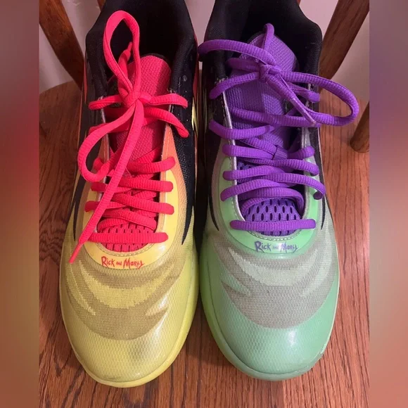 Puma LaMelo Ball “Rick & Morty” Shoes 🔥🛸 Men’s 10 - Picture 4 of 12